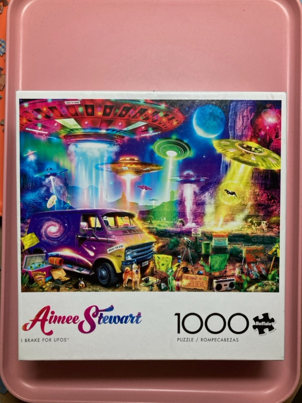 Aimee Stewart 'I Brake for UFOs' 1000-Piece Puzzle